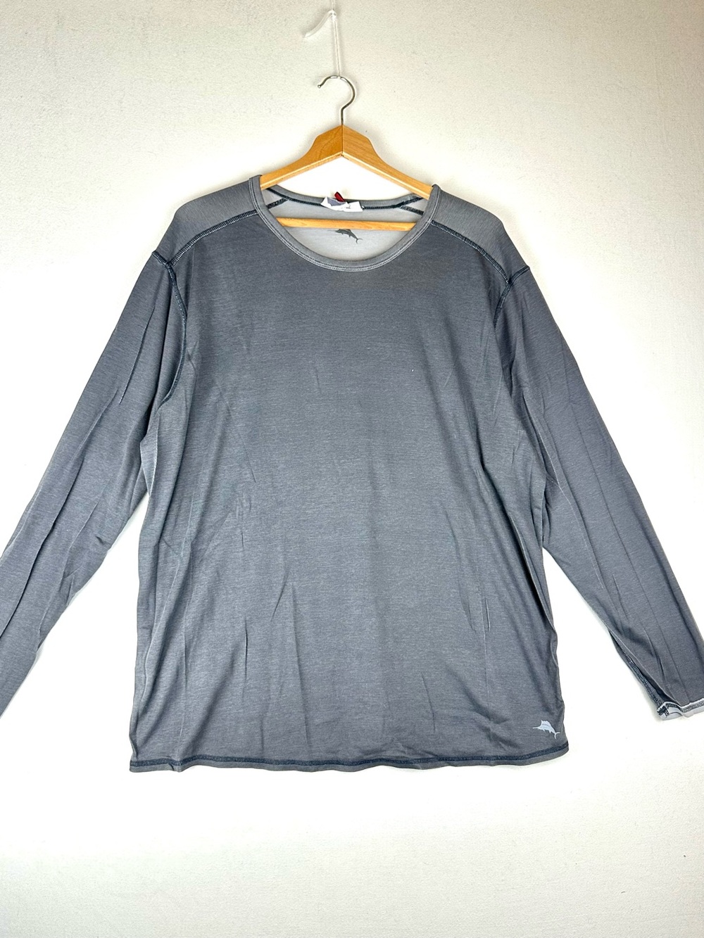 Tommy Bahama Pima Cotton Long Sleeve Reversible Tee Athleisure